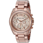  Shop Authentic Michael Kors Blair Rose Gold Dial Rose Gold Steel Strap Watch for Women - MK5263 - Luxxuri