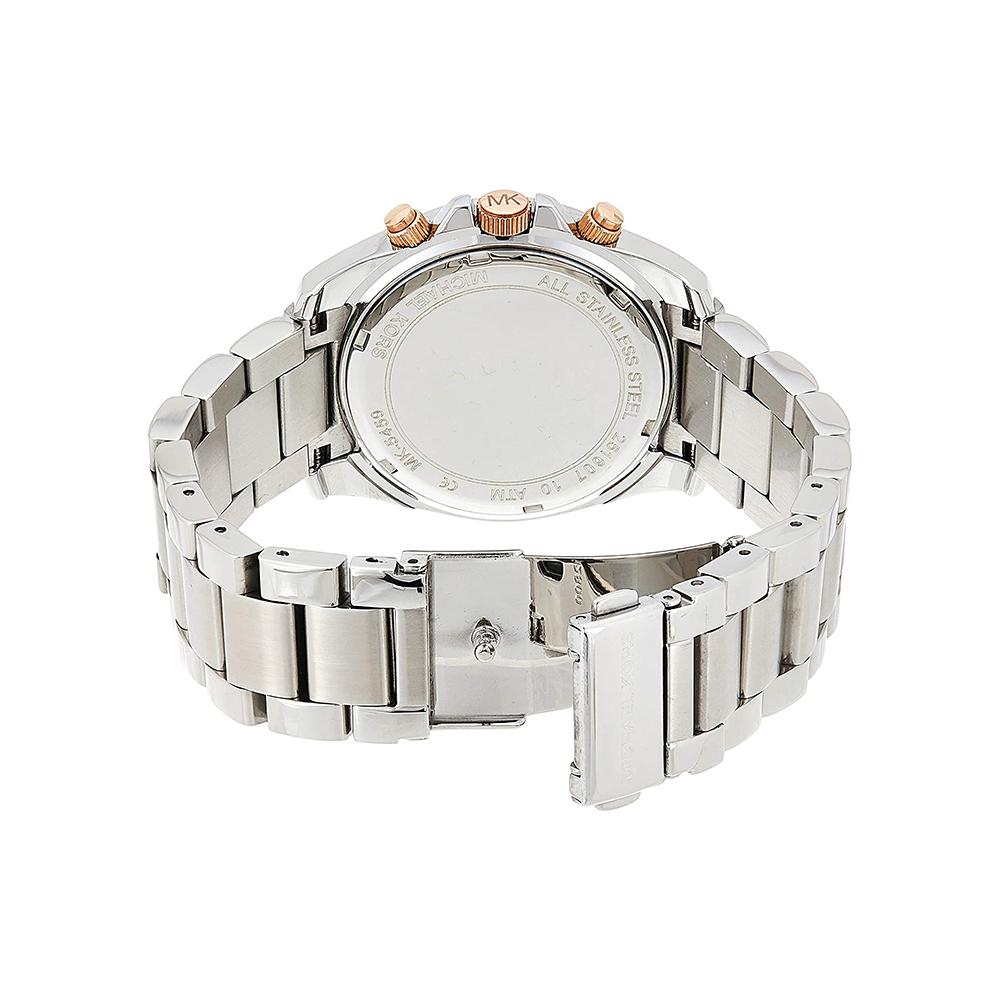  Shop Authentic Michael Kors Blair Chronograph Silver Dial Silver Steel Strap Watch for Women - MK5459 - Luxxuri