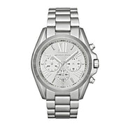  Shop Authentic Michael Kors Bradshaw Silver Dial Silver Steel Strap Watch for Men - MK5535 - Luxxuri