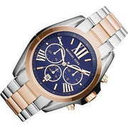  Shop Authentic Michael Kors Bradshaw Blue Dial Two Tone Steel Strap Watch for Women - MK5606 - Luxxuri