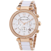  Shop Authentic Michael Kors Parker White Dial Two Tone Steel Strap Watch for Women - MK5774 - Luxxuri