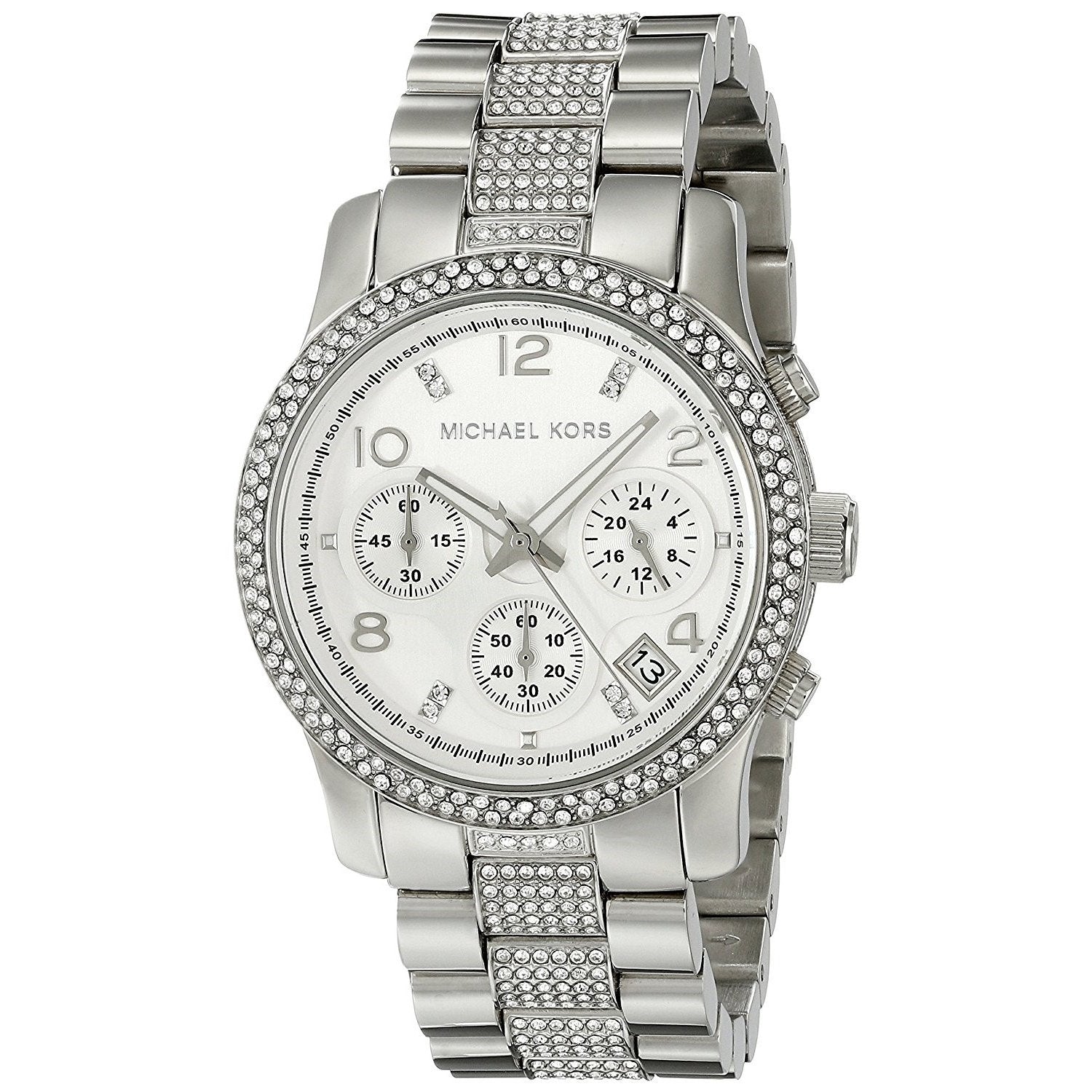  Shop Authentic Michael Kors Runway White Dial Silver Steel Strap Watch for Women - MK5825 - Luxxuri