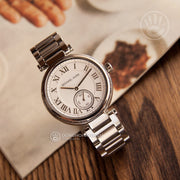  Shop Authentic Michael Kors Skylar Silver Dial Silver Steel Strap Watch for Women - MK5866 - Luxxuri