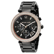  Shop Authentic Michael Kors Parker Diamonds Black Dial Black Steel Strap Watch for Women - MK5885 - Luxxuri