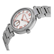  Shop Authentic Michael Kors Skylar Quartz White Dial Silver Steel Strap Watch For Women - MK5970 - Luxxuri