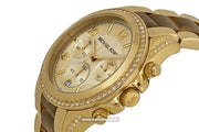  Shop Authentic Michael Kors Blair Gold Dial Two Tone Steel Strap Watch for Women - MK6094 - Luxxuri