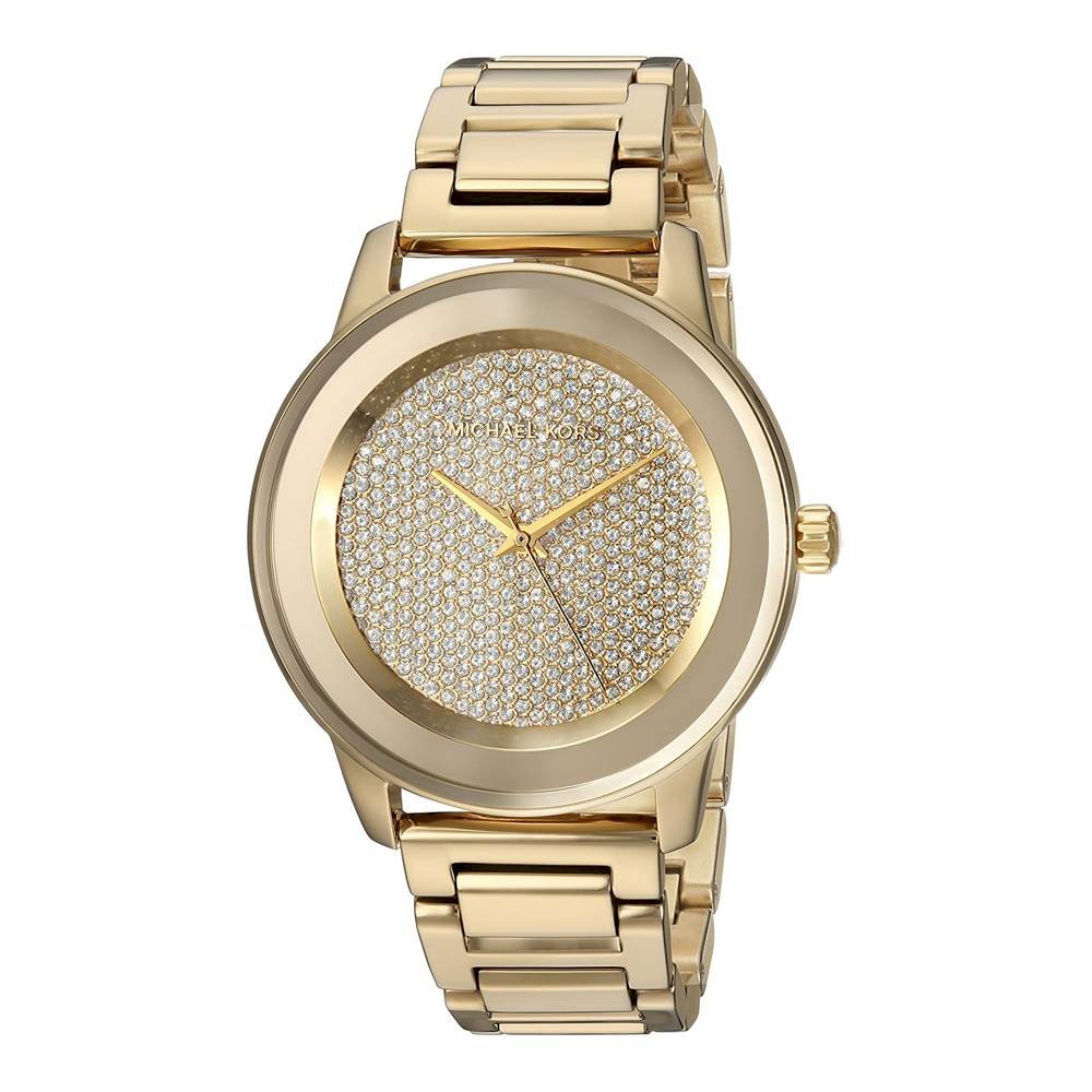  Shop Authentic Michael Kors Kinley Gold Dial Gold Steel Strap Watch for Women - MK6209 - Luxxuri
