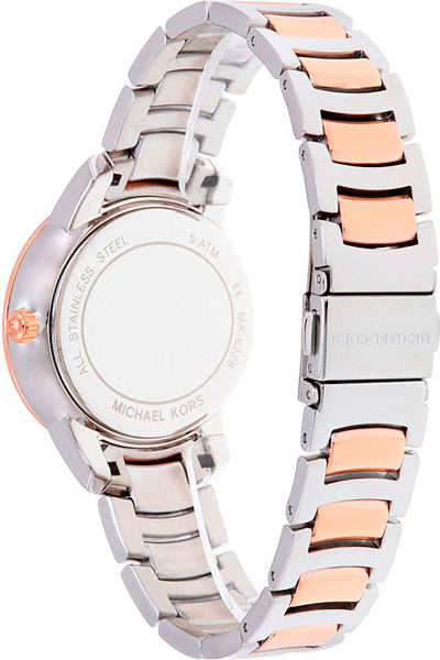  Shop Authentic Michael Kors Whitley Analog White Dial Two Tone Steel Strap Watch For Women - MK6228 - Luxxuri