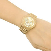  Shop Authentic Michael Kors Cooper Gold Dial Gold Steel Strap Watch for Women - MK6274 - Luxxuri