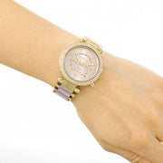  Shop Authentic Michael Kors Parker Gold Dial Two Tone Steel Strap Watch for Women - MK6326 - Luxxuri