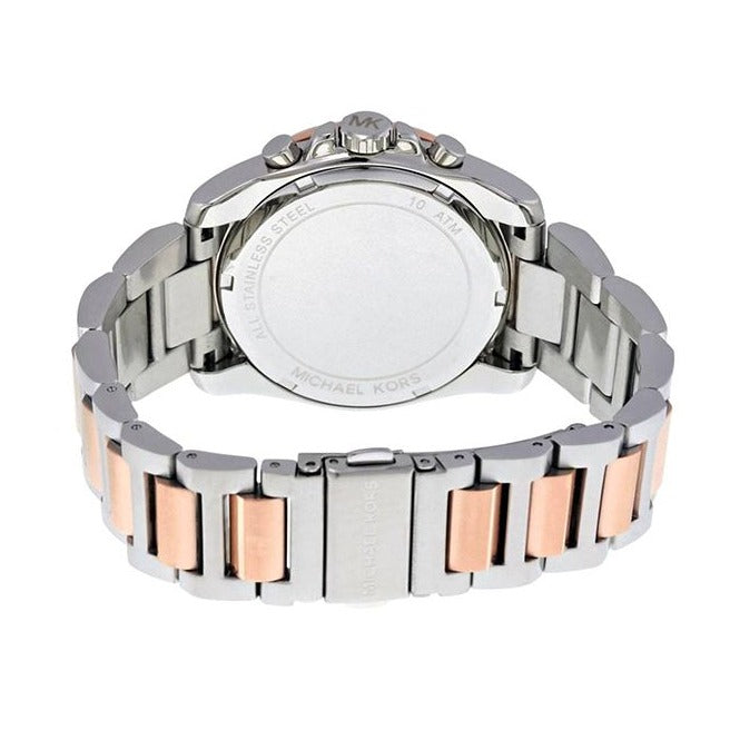  Shop Authentic Michael Kors Brecken Chronograph White Dial Two Tone Steel Strap Watch For Women - MK6368 - Luxxuri