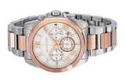  Shop Authentic Michael Kors Brecken Chronograph White Dial Two Tone Steel Strap Watch For Women - MK6368 - Luxxuri