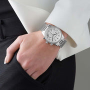  Shop Authentic Michael Kors Ritz Silver Dial Silver Steel Strap Watch for Women - MK6428 - Luxxuri