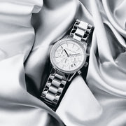  Shop Authentic Michael Kors Ritz Silver Dial Silver Steel Strap Watch for Women - MK6428 - Luxxuri