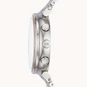  Shop Authentic Michael Kors Sofie Chronograph Quartz White Dial Two Tone Steel Strap Watch For Women - MK6558 - Luxxuri