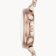  Shop Authentic Michael Kors Sofie Chronograph Rose Gold Dial Rose Gold Steel Strap Watch For Women - MK6560 - Luxxuri