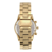  Shop Authentic Michael Kors Ritz Chronograph Gold Dial Gold Steel Strap Watch For Women - MK6597 - Luxxuri