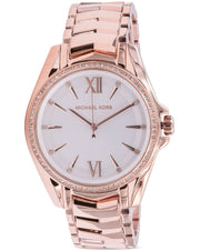  Shop Authentic Michael Kors Whitney Quartz White Dial Rose Gold Steel Strap Watch For Women - MK6694 - Luxxuri