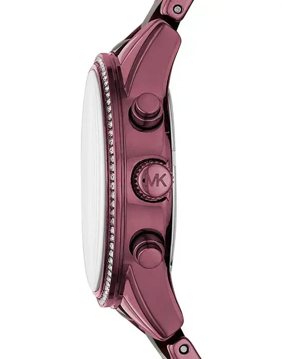  Shop Authentic Michael Kors Ritz Chronograph Purple Dial Purple Steel Strap Watch For Women - MK6720 - Luxxuri