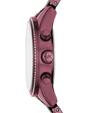  Shop Authentic Michael Kors Ritz Chronograph Purple Dial Purple Steel Strap Watch For Women - MK6720 - Luxxuri