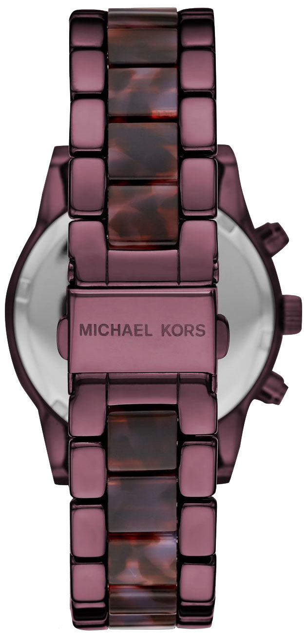  Shop Authentic Michael Kors Ritz Chronograph Purple Dial Purple Steel Strap Watch For Women - MK6720 - Luxxuri