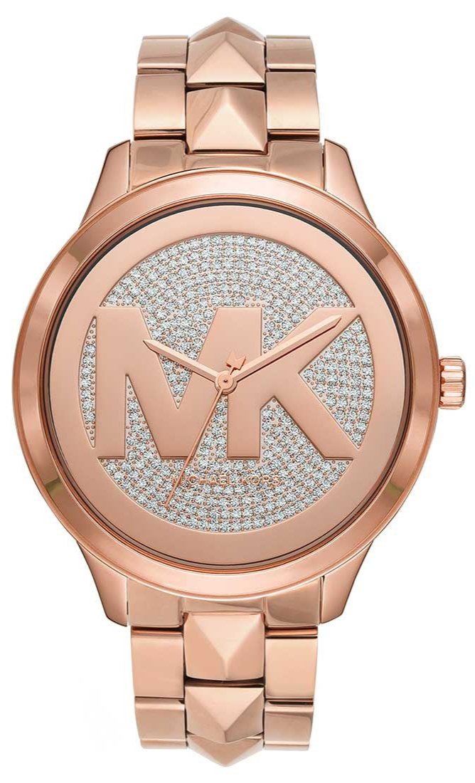  Shop Authentic Michael Kors Runway Mercer Quartz Rose Gold Dial Rose Gold Steel Strap Watch For Women - MK6736 - Luxxuri