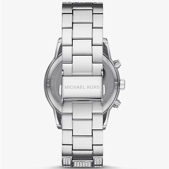  Shop Authentic Michael Kors Ritz Chronograph Crystals Silver Dial Silver Steel Strap Watch for Women - MK6746 - Luxxuri