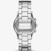  Shop Authentic Michael Kors Ritz Chronograph Crystals Silver Dial Silver Steel Strap Watch for Women - MK6746 - Luxxuri