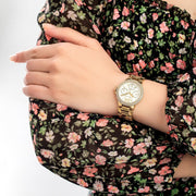  Shop Authentic Michael Kors Mini Camille Chronograph White Dial Rose Gold Steel Strap Watch For Women - MK6844 - Luxxuri