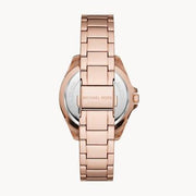  Shop Authentic Michael Kors Kacie Three Hand Black Dial Rose Gold Steel Strap Watch for Women - MK6930 - Luxxuri