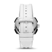  Shop Authentic Michael Kors Sidney Multifunction Black Dial White Silicone Strap Watch For Women - MK6947 - Luxxuri