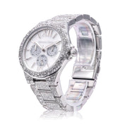  Shop Authentic Michael Kors Camille Multifunction Crystals Silver Dial Silver Steel Strap Watch for Women - MK6957 - Luxxuri