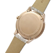  Shop Authentic Michael Kors Runway Quartz Rose Gold Dial White Leather Strap Watch For Women - MK6980 - Luxxuri