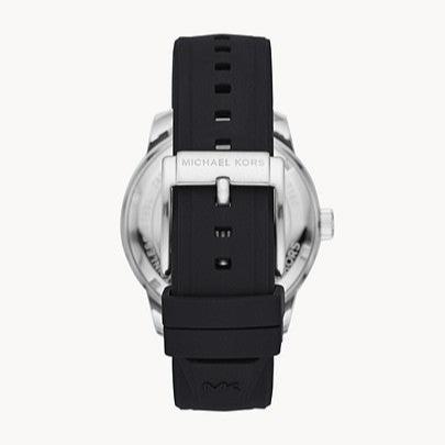  Shop Authentic Michael Kors Cunningham Multifunction Blue Dial Black Rubber Strap Watch For Men - MK7160 - Luxxuri