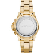  Shop Authentic Michael Kors Everest Chronograph Gold Dial Gold Steel Strap Watch For Women - MK7210 - Luxxuri
