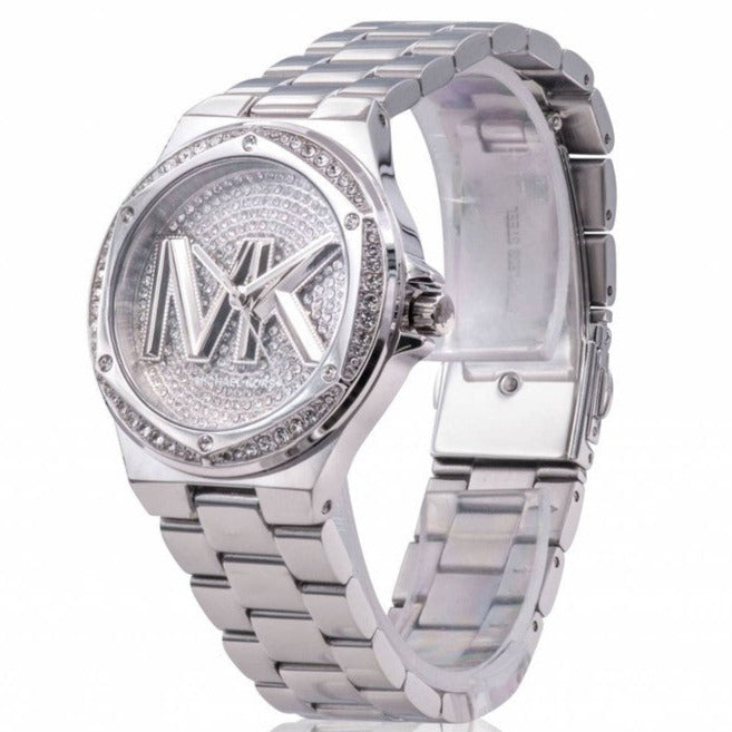  Shop Authentic Michael Kors Lennox Quartz Silver Dial Silver Steel Strap Watch For Women - MK7234 - Luxxuri