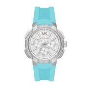  Shop Authentic Michael Kors Sidney Multifunction Analog White Dial Turquoise Silicone Strap Watch For Women - MK7246 - Luxxuri