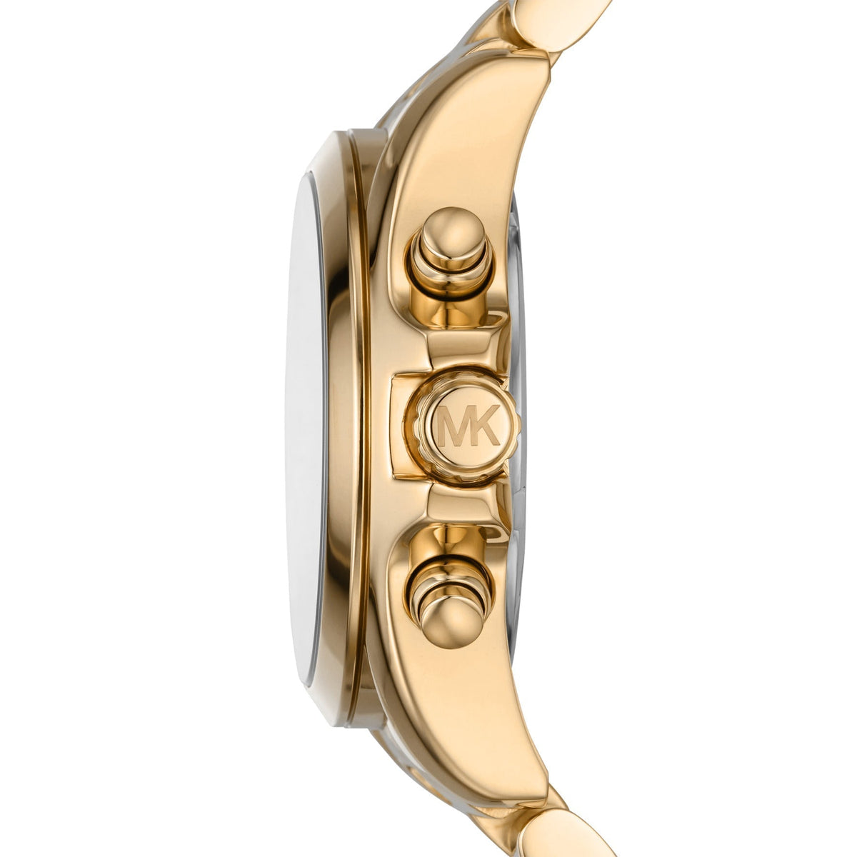  Shop Authentic Michael Kors Bradshaw Chronograph Green Dial Gold Steel Strap Watch For Women - MK7257 - Luxxuri