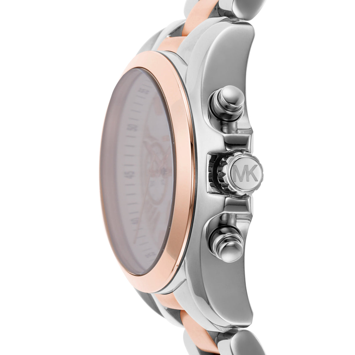  Shop Authentic Michael Kors Bradshaw Chronograph White Dial Two Tone Steel Strap Watch For Women - MK7258 - Luxxuri