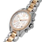  Shop Authentic Michael Kors Bradshaw Chronograph White Dial Two Tone Steel Strap Watch For Women - MK7258 - Luxxuri