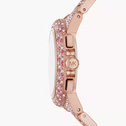  Shop Authentic Michael Kors Camille Chronograph Mother of Pearl Dial Rose Gold Steel Strap Watch for Women - MK7272 - Luxxuri