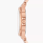  Shop Authentic Michael Kors Melissa Pave Quartz Rose Gold Dial Rose Gold Steel Strap Watch for Women - MK4372 - Luxxuri