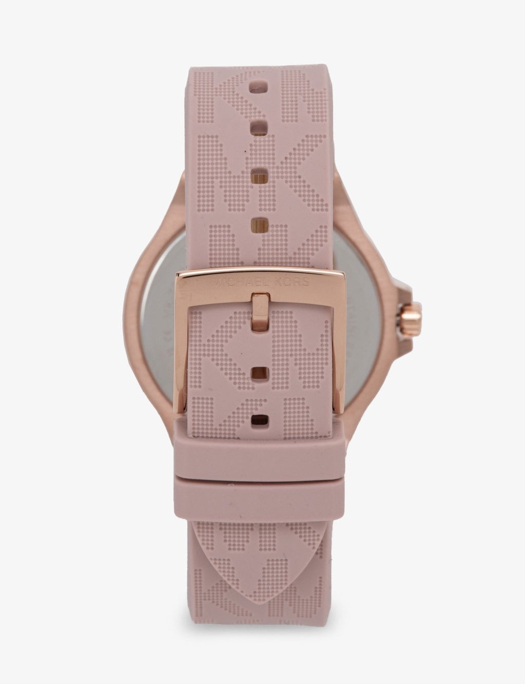  Shop Authentic Michael Kors Mini Lennox Three-Hand Rose Gold Dial Pink Silicone Strap Watch For Women - MK7282 - Luxxuri