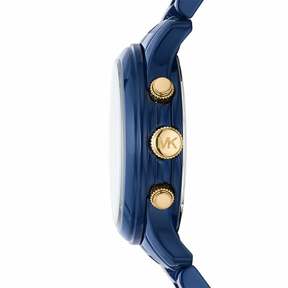  Shop Authentic Michael Kors Runway Analog Blue Dial Blue Steel Strap Watch for Women - MK7332 - Luxxuri