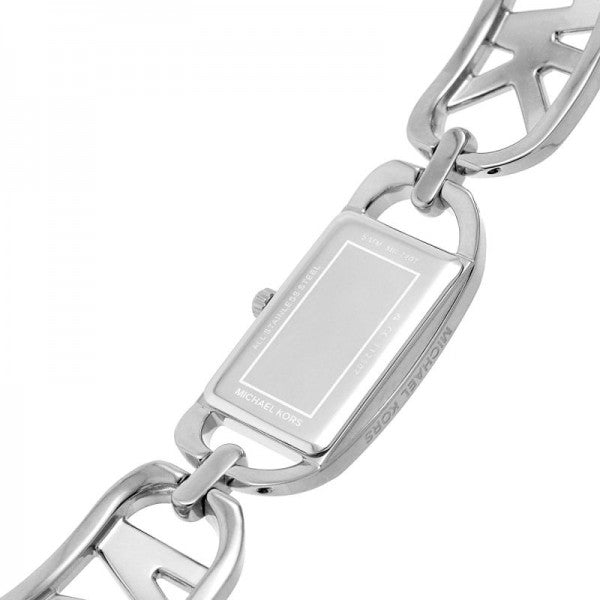  Shop Authentic Michael Kors Empire Three Hand Silver Dial Silver Steel Strap Watch For Women - MK7407 - Luxxuri