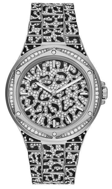  Shop Authentic Michael Kors Lennox Analog Crystals Silver Dial Silver Steel Strap Watch For Women - MK7408 - Luxxuri