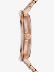  Shop Authentic Michael Kors Addyson Quartz Black Dial Gold Steel Strap Watch for Women - MK7416 - Luxxuri