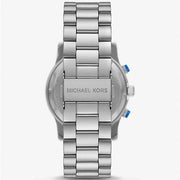  Shop Authentic Michael Kors Runway Stop Hunger Blue Dial Silver Steel Strap Watch for Women - MK7427 - Luxxuri