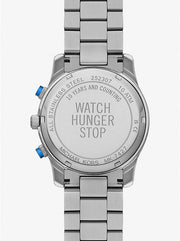  Shop Authentic Michael Kors Runway Stop Hunger Blue Dial Silver Steel Strap Watch for Women - MK7427 - Luxxuri