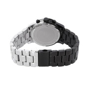  Shop Authentic Michael Kors Runway Pavé Black Dial Two Tone Steel Strap Watch for Women - MK7433 - Luxxuri